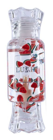 Масло-блеск для губ Lukky Fruktikiss с кусочками фрукта &ndash; арбуза. Цвет прозрачный. T21998 фото