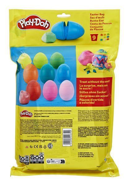 Набір маси Play-Doh для ліплення "Пасхальний набір", 9 яєць G0391 фото