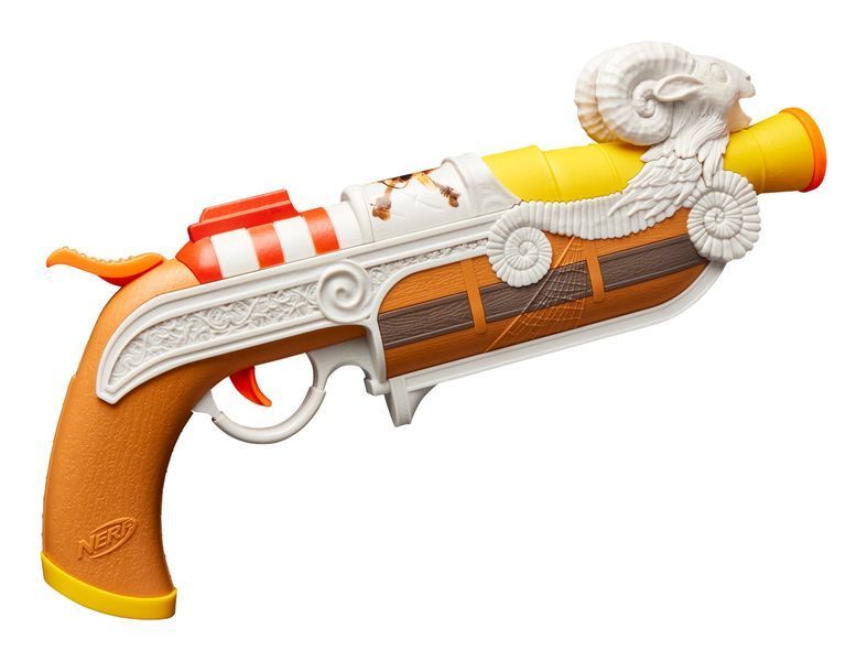 NERF Бластер іграшковий Nerf One Piece Going Merry із кобурою та 8 дротиками G2979 фото
