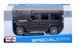 Модель автомобиля в масштабе 1:24 - внедорожник Mercedes Benz G-Class AMG 2019 серого цвета 31531 dark grey фото 4