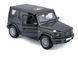 Модель автомобиля в масштабе 1:24 - внедорожник Mercedes Benz G-Class AMG 2019 серого цвета 31531 dark grey фото 6