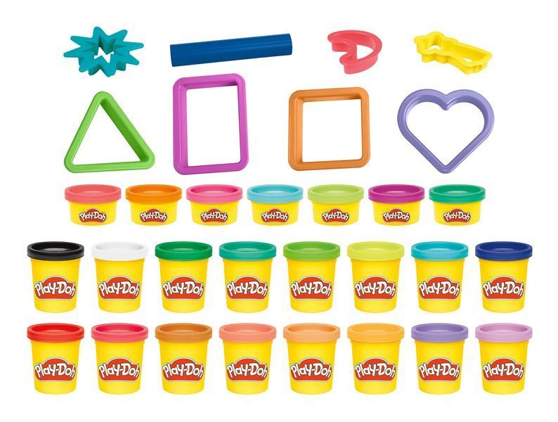 Подарунковий набір Play-Doh з масою для ліплення 23 баночки та аксесуарами G3475 фото