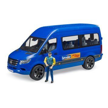 Набір іграшковий. Туристичний автомобіль MB Sprinter з фігуркою 02681 фото