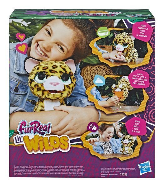 Интерактивная игрушка серии FurReal "Lil Wilds": Леопард F4394 фото