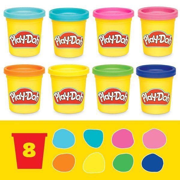Набір для творчості Play-Doh 4 міні-набори з масою для ліплення та аксесуарами G3476 фото