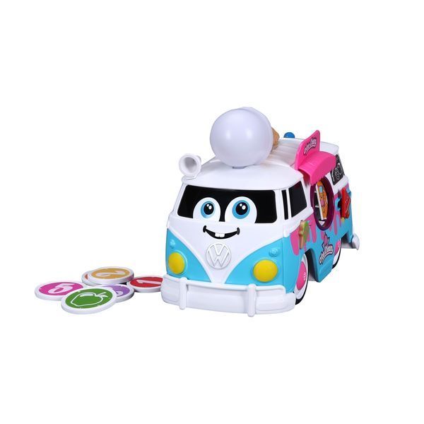 Автомобіль ігрова Magic Ice Cream Bus VW Samba Bus (світло і звук), бат. 3хAАА у компл. 16-88610 фото