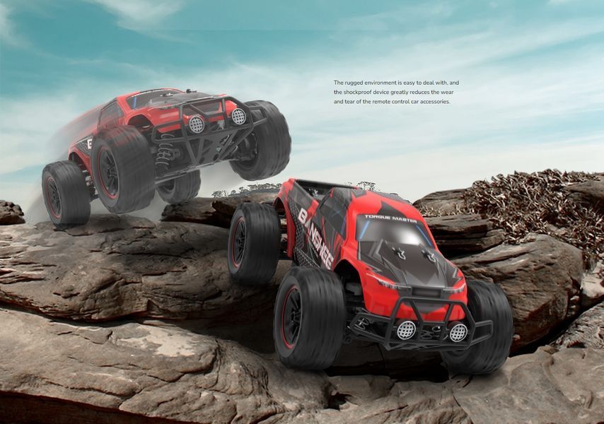 Машинка на р/к "Banshee 4x4", 30км/ч, пропорційне керування, світяться фари, 7.4В/1300мАч TG1018 фото