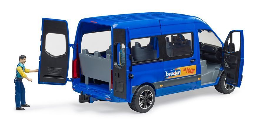 Набір іграшковий. Туристичний автомобіль MB Sprinter з фігуркою 02681 фото