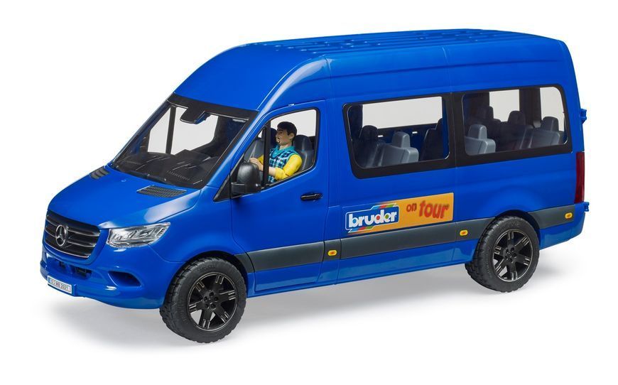 Набір іграшковий. Туристичний автомобіль MB Sprinter з фігуркою 02681 фото