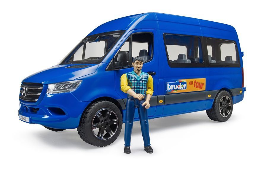 Набір іграшковий. Туристичний автомобіль MB Sprinter з фігуркою 02681 фото