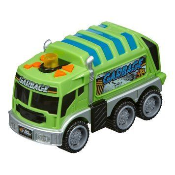 Игровая модель автомобиля - Мусоровоз - спасатели (световые и звуковые эффекты), батарейки в наборе. 20133 фото