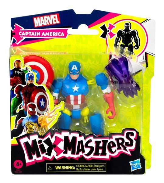 Іграшка-фігурка "Месники" серії "MixMashers" (F9267 AVN MIXMASHERS CAPTAIN AMERICA BASIC FIG) F9265-F9267 фото