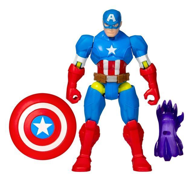 Іграшка-фігурка "Месники" серії "MixMashers" (F9267 AVN MIXMASHERS CAPTAIN AMERICA BASIC FIG) F9265-F9267 фото
