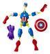 Іграшка-фігурка "Месники" серії "MixMashers" (F9267 AVN MIXMASHERS CAPTAIN AMERICA BASIC FIG) F9265-F9267 фото 2