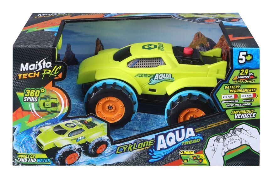Автомодель на р/к &laquo;Cyklone Aqua&raquo; Зеленая 82142 Green фото