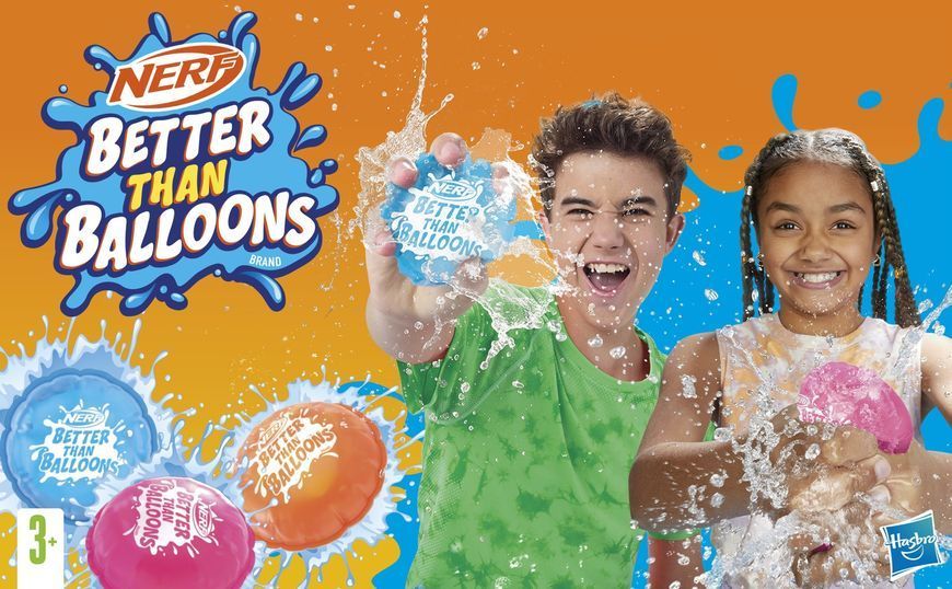 Набор игрушек водный "Водные шарики, 108 шт", серия Nerf Better Than Balloons F8742 фото