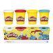 Набор пластилина Play-Doh "Динозавры" (4 баночки) B5517-B6508 фото 2