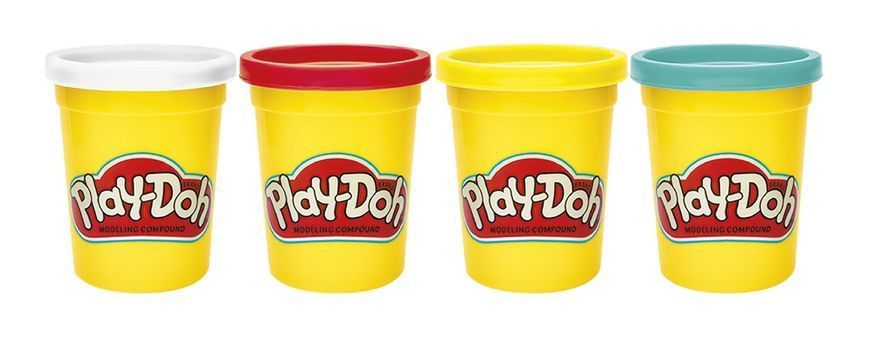 Набор пластилина Play-Doh "Динозавры" (4 баночки) B5517-B6508 фото