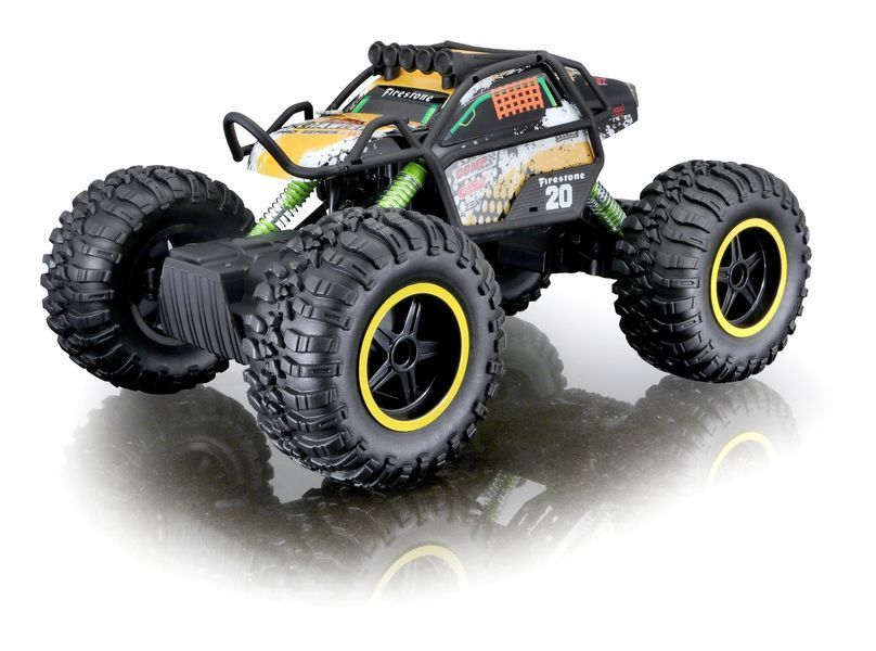 Автомодель на р/к Rock Crawler Pro, 2.4 GHz (акумулятор Li-ion 6,4v (USB зарядка) + 2хАА), чорний 81334-black фото