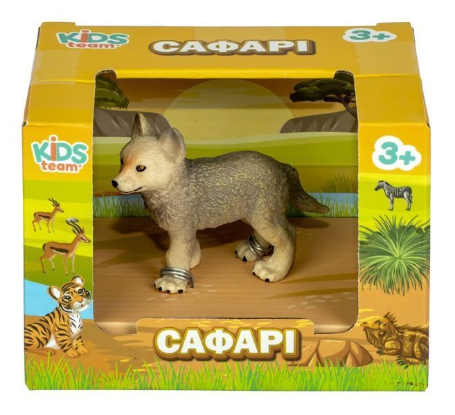 Іграшка фігурка тварини "Сафарі" (Вовченятко) Q9899-A91-2 фото