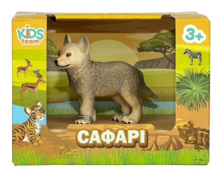 Іграшка фігурка тварини "Сафарі" (Вовченятко) Q9899-A91-2 фото