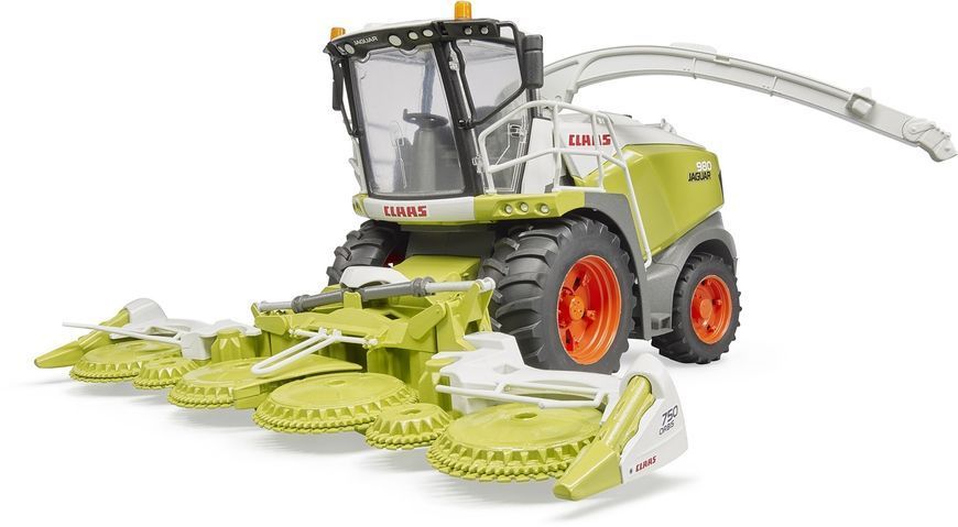Игрушечный комбайн "Claas Jaguar 980" 02134 фото