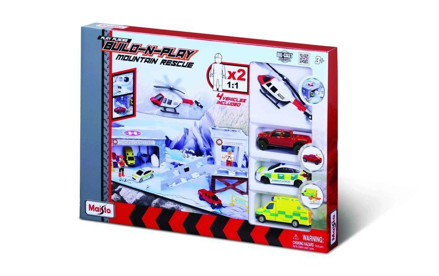Набор игрушек &laquo;Горноспасательная операция&raquo; серии Mini Work Machines 12573 фото
