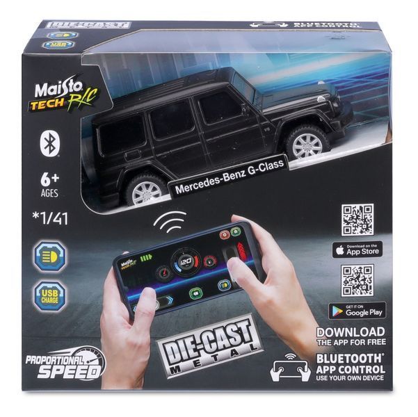 Машинка іграшкова на дистанційному керуванні "Mercedes-Benz G-Class", масштаб 1:41 82651-23006 фото