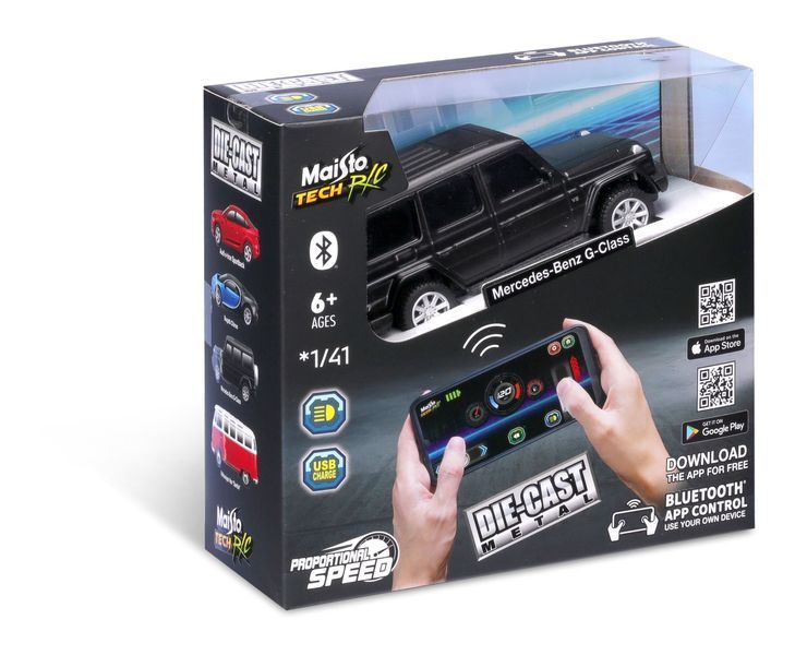 Машинка іграшкова на дистанційному керуванні "Mercedes-Benz G-Class", масштаб 1:41 82651-23006 фото