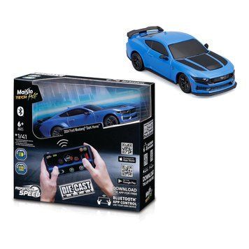 Машинка іграшкова на дистанційному керуванні "Ford Mustang Dark Horse", масштаб 1:41 82651-24923 фото