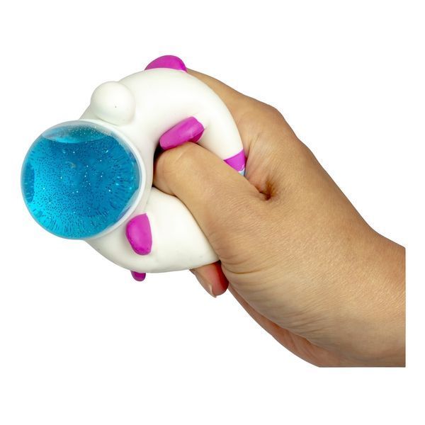 Игрушка-антистресс зверушка (бело-черная панда малышка) CKS-10500-6 фото