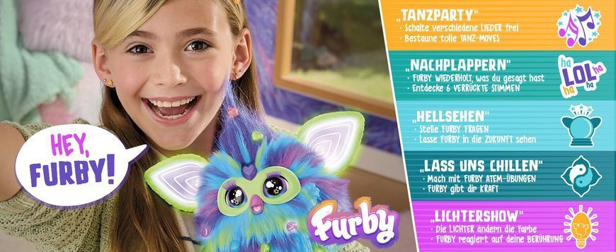 Іграшка інтерактивна "Furby Aurora Furbealis" F8901 фото