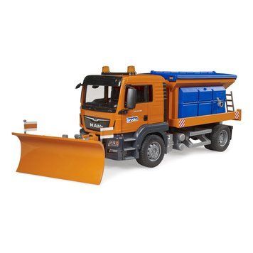 Іграшкове снігоприбиральне авто "MAN TGS" 03785 фото