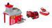Игровой набор Mini City Playsets - Пожарная часть с двумя машинами. Подсветка, с батарейками 20552 фото 6