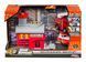 Игровой набор Mini City Playsets - Пожарная часть с двумя машинами. Подсветка, с батарейками 20552 фото 2