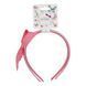 Набор из двух обручей с бантиком, цвет коралл. T24075 фото 1
