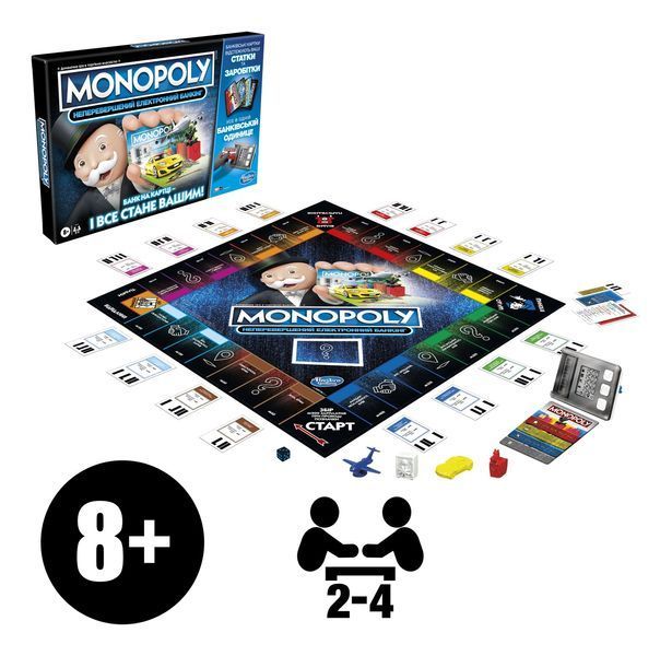 Настольная игра &laquo;Монополия: Бонусы без границ&raquo; (украинская версия) E8978 фото
