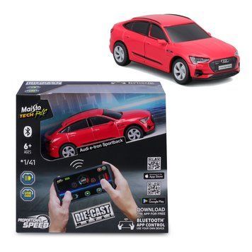 Машинка іграшкова на дистанційному керуванні "Audi e-tron Sportback", масштаб 1:41 82651-23009 фото