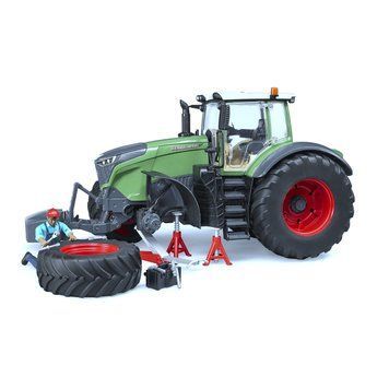 Іграшковий трактор "Fendt 1050 Vario" з фігуркою та аксесуарами для ремонту 04041 фото