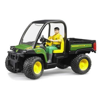Игрушечная машина "John Deere Gator XUV 855D" с фигуркой 02490 фото