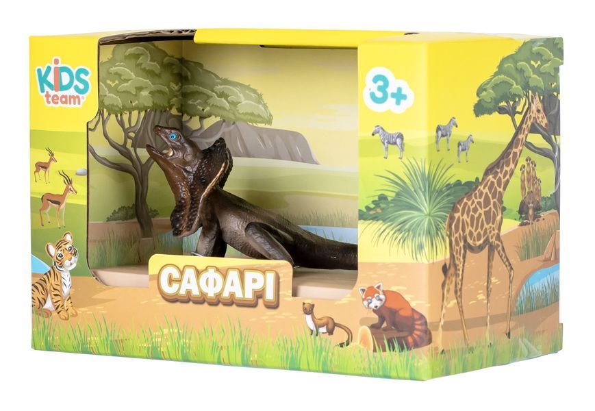 Игрушка фигурка животного &laquo;Сафари&raquo; (Плащоносная ящерица) Q9899-A51-2 фото