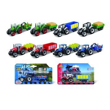Игрушечная машинка "Mini Work Machine Tractors" с прицепом, в ассортименте. 15590 фото