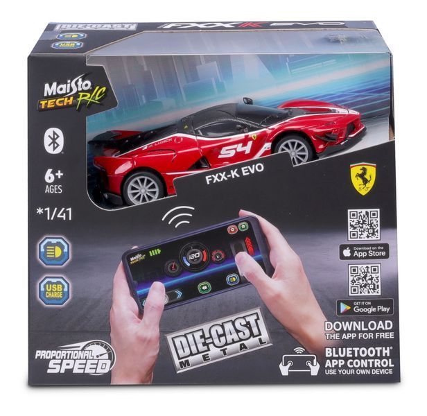 Машинка іграшкова на дистанційному керуванні "Ferrari FXX-K EVO", масштаб 1:41 82651-23020 фото