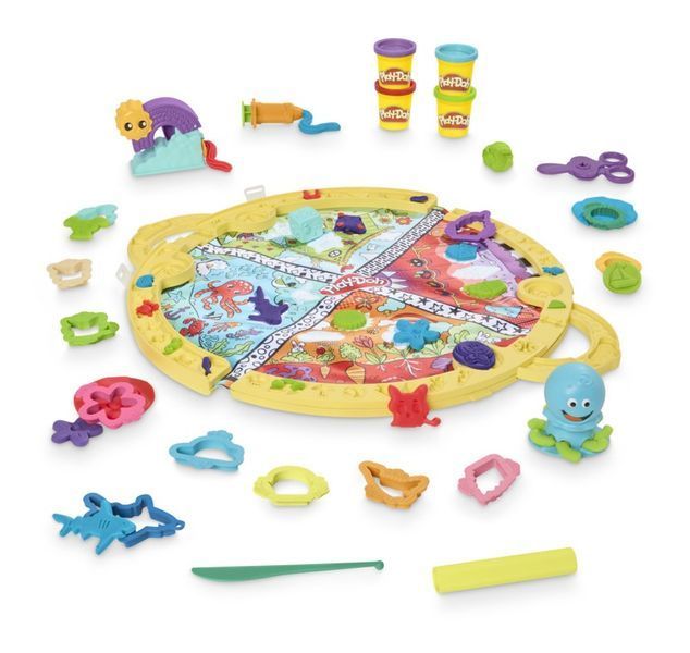 Набір для творчості Play-Doh зі складним килимком для зберігання F9143 фото
