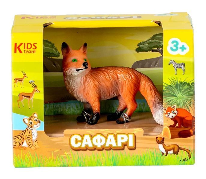Іграшка фігурка тварини "Сафарі" Руда Лисиця Q9899-A89-5 фото