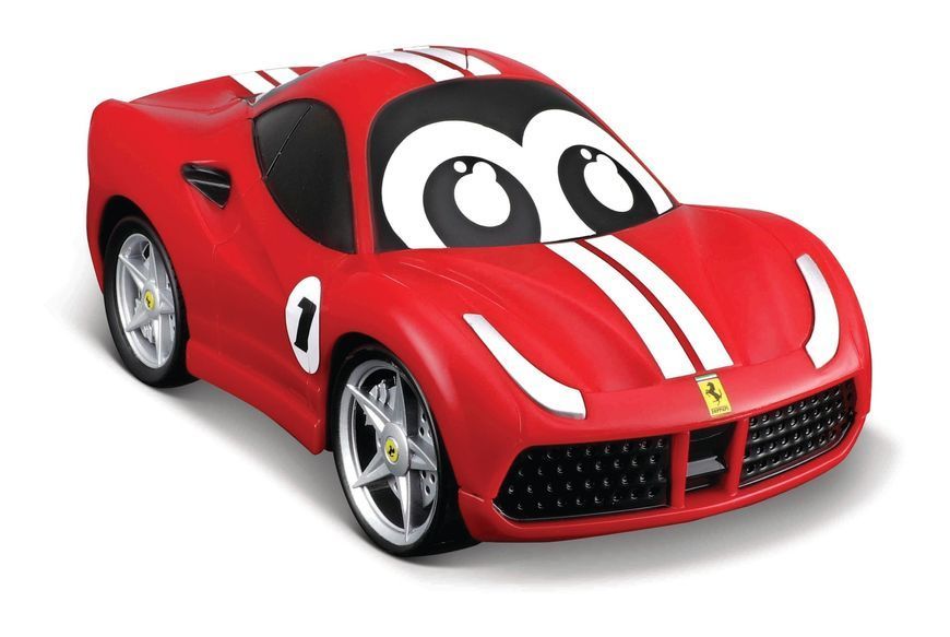 Машинка іграшкова Pullback Racer Ferrari 488 GTB, червона 16-85009 фото