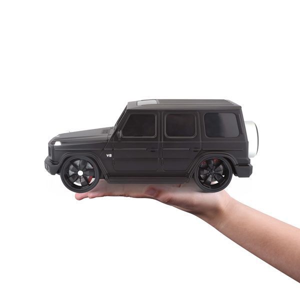 Машинка іграшкова на р/к 2018 Mercedes-Benz G-Class, масштаб 1:24 матовий чорний 81526 фото