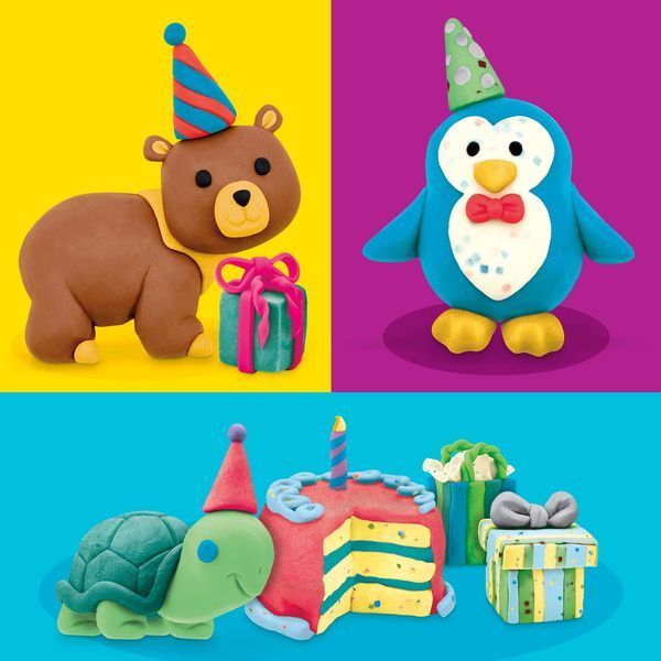 Набір маси для ліплення Play-Doh Створюй та святкуй 20 баночок G2467 фото