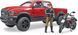 Игрушечный внедорожник "Dodge RAM 2500" с мотоциклистом 02502 фото 3