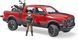 Игрушечный внедорожник "Dodge RAM 2500" с мотоциклистом 02502 фото 2